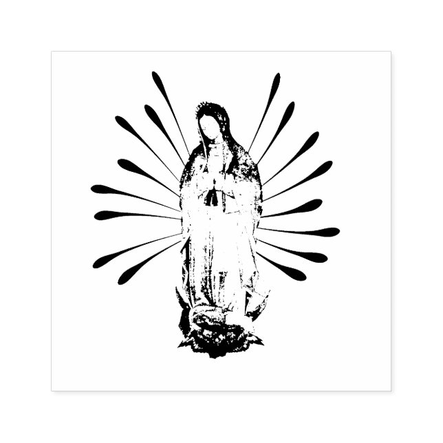 Our Lady of Guadalupe Rubber Stamp (Imprint)