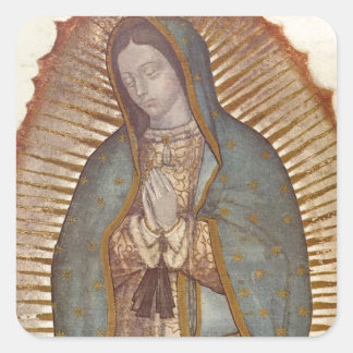 Our Lady of Guadalupe Square Sticker