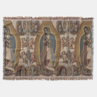Our Lady of Guadalupe Throw Blanket