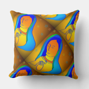 OUR LADY OF GUADALUPE THROW PILLOW