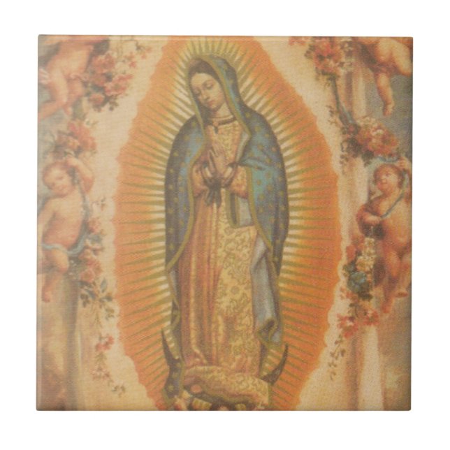 Our Lady Of Guadalupe Tile (Front)