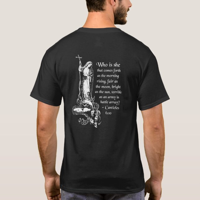 Our Lady of Guadalupe tshirt (Back)