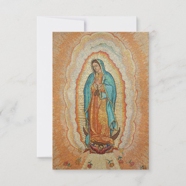 Our Lady Of Guadalupe Version Save The Date (Front)