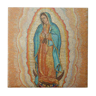 Our Lady Of Guadalupe Version Tile