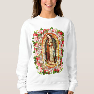 Our Lady of Guadalupe,VIRGIN OF GUADALUPE Sweatshirt