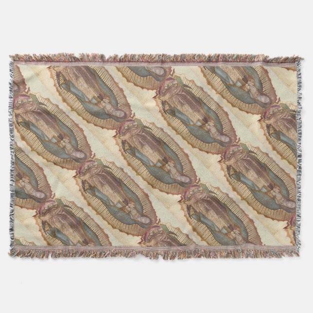 Our Lady Of Guadalupe Wall Hanging Blanket (Front)