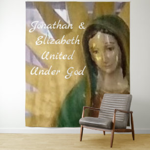 Our Lady of Guadeloupe Customizable Tapestry