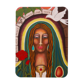 "Our Lady of Healing Hearts" Magnet
