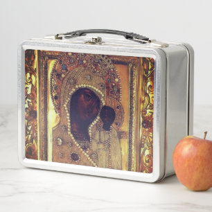 Our Lady of Kazan Metal Lunch Box