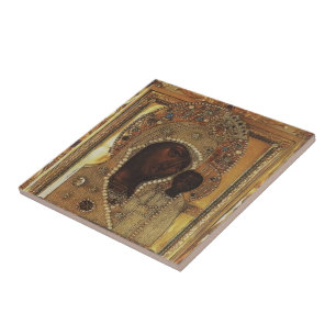 Our Lady of Kazan Tile