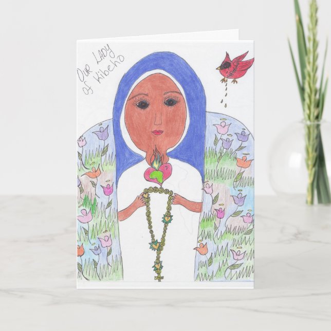 Our Lady of Kibeho Love Card (Front)