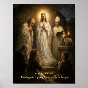 Our Lady of Knock Marian Apparition Art Print