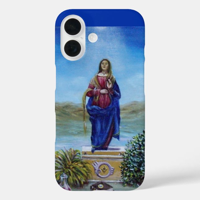 OUR LADY OF LIGHT Madonna of Immaculate Conception Case-Mate iPhone Case (Back)