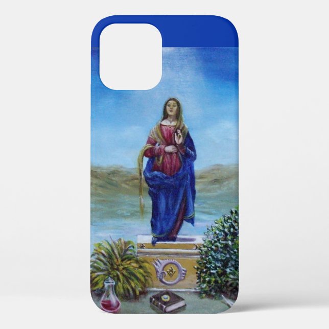 OUR LADY OF LIGHT Madonna of Immaculate Conception Case-Mate iPhone Case (Back)