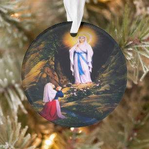 Our Lady of Lourdes by Litany Lane Ornament