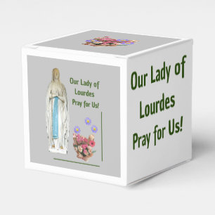 Our Lady of Lourdes Favor Box