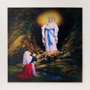 Our Lady of Lourdes Jigsaw Puzzle