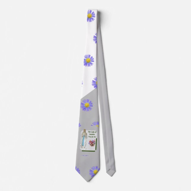 Our Lady of Lourdes Neck Tie (Front)