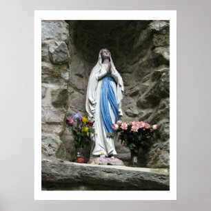 Our Lady of Lourdes Photograph Poster