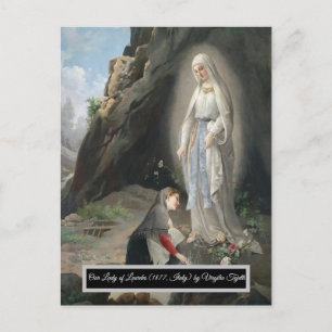 Our Lady of Lourdes Postcard
