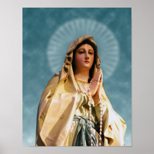 Our Lady of Lourdes Poster (Front)