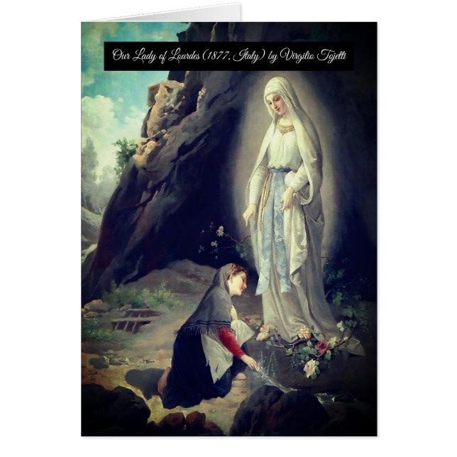 Our Lady of Lourdes Saint Bernadette (Front)