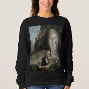 Our Lady Of Lourdes St Bernadette Immaculate Mary Sweatshirt