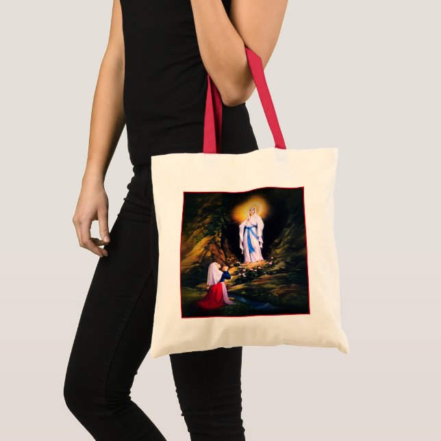 Our Lady of Lourdes Tote Bag (Front (Product))