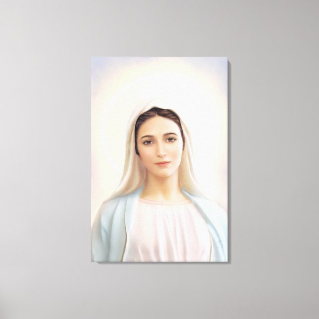 Our Lady of Medjugorje, 24" x 36",  Canvas, 1.5" Canvas Print (Front)