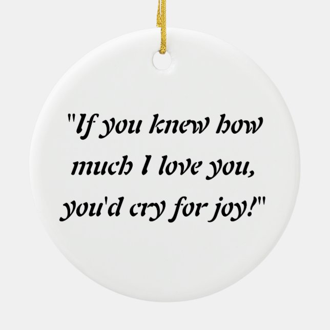 Our Lady of Medjugorje, Queen of Peace Ornament (Back)