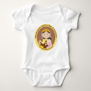 Our Lady of Mount Carmel Baby Bodysuit