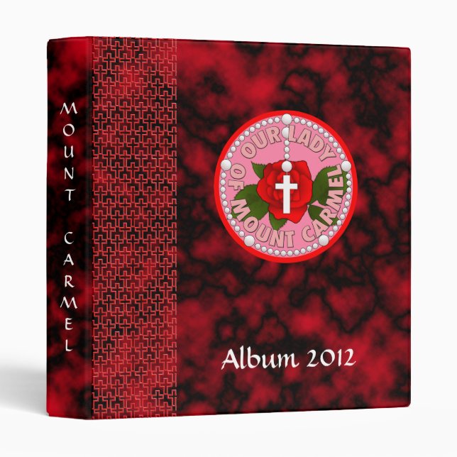 Our Lady of Mount Carmel Binder (Front/Spine)