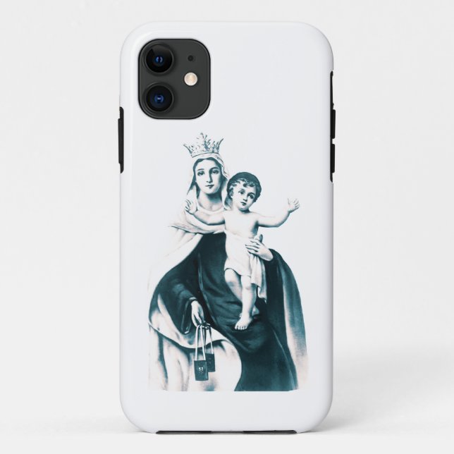 Our Lady of Mount Carmel  Case-Mate iPhone Case (Back)