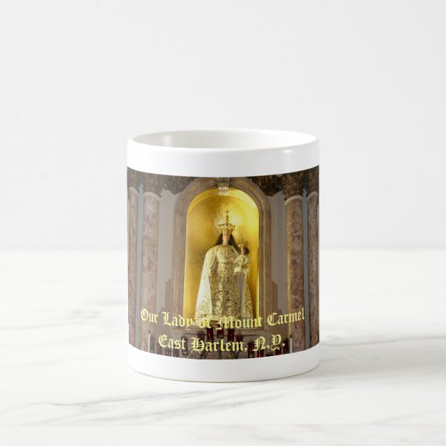 Our Lady of Mount Carmel in East Harlem, ... Coffee Mug (Center)