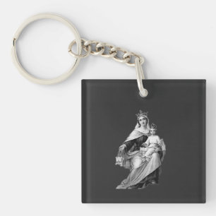 Our Lady of Mount Carmel  Keychain