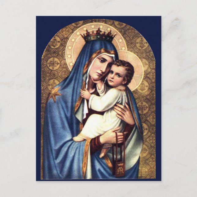 OUR LADY OF MOUNT CARMEL POSTCARD (Front)