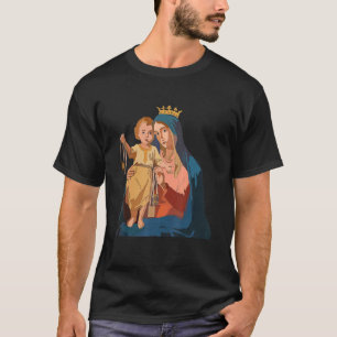 Our Lady Of Mount Carmel Scapular St Teresa Of Avi T-Shirt