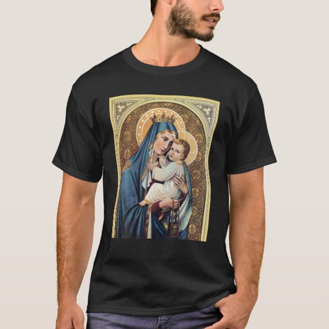 Our Lady Of Mount Carmel T-Shirt (Front)