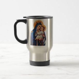 Our Lady of Mount Carmel Travel Mug