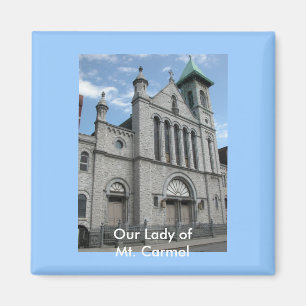 Our Lady of Mt. Carmel Church Magnet