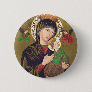Our Lady of Perpetual Help 2 Inch Round Button