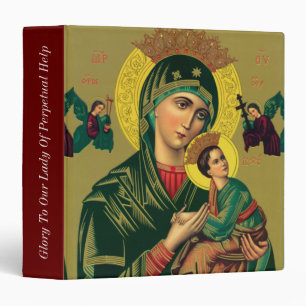 our lady of perpetual help 3 ring binder