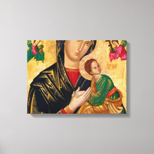 Our Lady of Perpetual Help Canvas Print