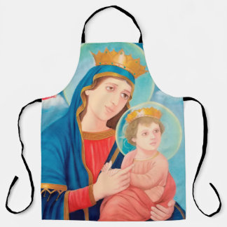 Our Lady of Perpetual Help Catholic Apron