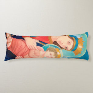 Our Lady of Perpetual Help Catholic Body Pillow