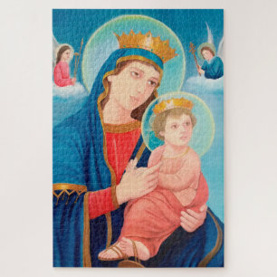 Our Lady of Perpetual Help Catholic Jigsaw Puzzle