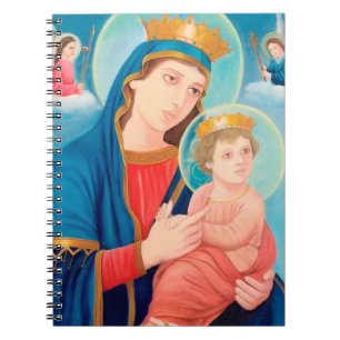 Our Lady of Perpetual Help Catholic Notebook
