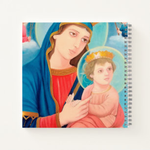 Our Lady of Perpetual Help Catholic Notebook