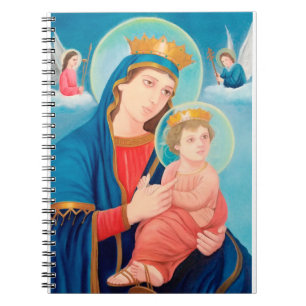 Our Lady of Perpetual Help Catholic Notebook