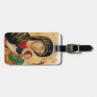Our Lady of Perpetual Help Icon Luggage Tag